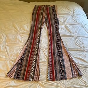 Multi colored pants from Fashion Nova size medium